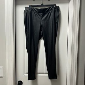 Torrid faux leather leggings. 2x
